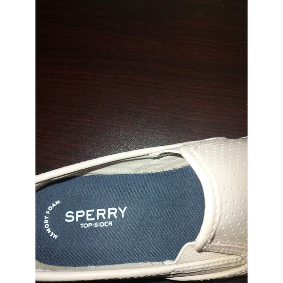 Sperry Women's Slip On Shoes 8M Leather Boat Sneakers Pier Side STS80173 Pink - Picture 7 of 13